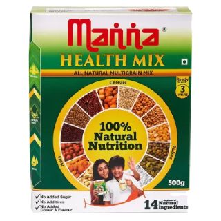 Manna Health Mix - 100% Natural Multigrain Nutrition for Kids